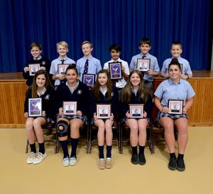 Worcester Prep Presents Middle School Basketball Sports Awards
