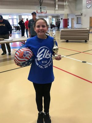 Ocean City Elks Holds Annual Hoops Shoot Competition