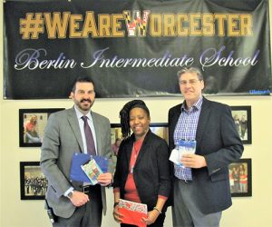 Berlin Intermediate School Receives Donation Of School Supplies From Worcester Youth & Family Counseling Services