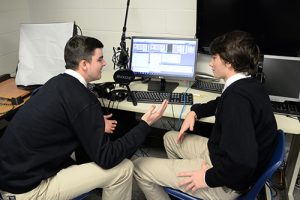 Upper School Students Host Talk Shows On Worcester Prep’s Radio Station