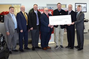 i.g. Burton Company Presents $2,500 Check To Worcester County Education Foundation