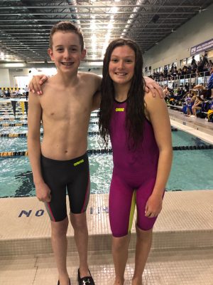 Pines Swimmers Set Records In State Meet