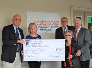 $3,000 Grant Presented To Easterseals’ Camp Fairlee Through The David Larmore Memorial Fund