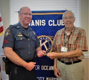Kiwanis Club Of Ocean Pines-Ocean City Receives Civilian Response To Active Shooter Events Training
