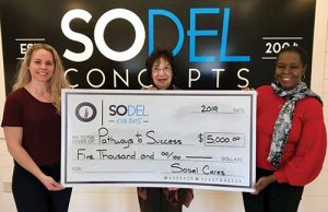 SoDel Cares Donates $5,000 To Pathways To Success