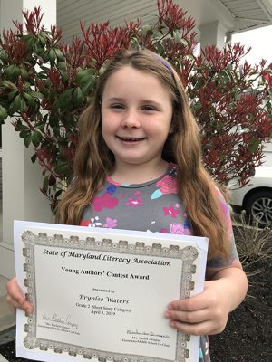 OC Elementary Second Grader Wins First Place In State Contest