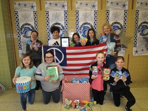 Berlin Intermediate School’s Fifth Grade Girls Kindness Club Adopts Frank Candeloro Of The U.S. Air Force And His Platoon
