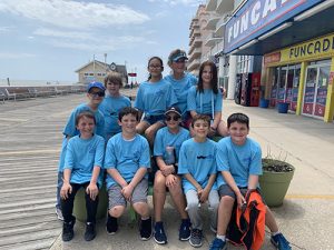 Fourth Grade Students At Ocean City Elementary School Complete Fitness Walk
