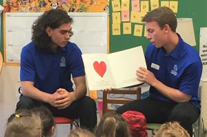 Stephen Decatur Baseball Team Visits Showell Elementary To Read To Kindergartens And First Graders