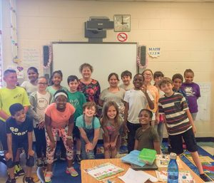 Taylor Bank’s Margaret Mudron Shares Junior Achievement’s “Our Region” Lesson With Buckingham Elementary Fourth Graders