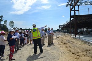 County Officials Visit New Showell Elementary School