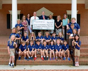 AGH Representatives Visit Worcester Prep To Accept $525.25 Donation
