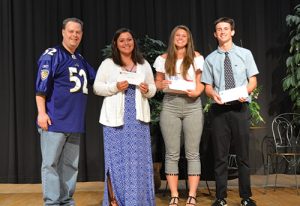Ravens Roost #44 Presented Scholarships To Three Outstanding Stephen Decatur High School Student/Athletes