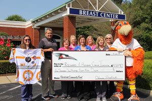 Shorebirds Donate $4,269 To Peninsula Breast Center