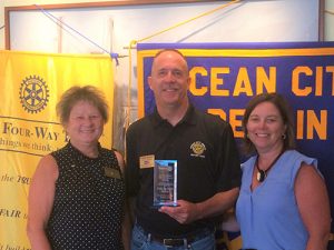 Bakers Presented With Outstanding New Rotarian Award