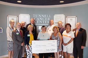 Knights of Columbus Gift $1,000 To Tunell Cancer Center In Memory Of Recently Departed Member