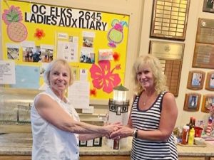Ocean City Elks Lodge 2645 Ladies Auxiliary Announce Winner