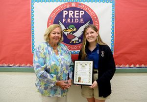 Perdue  First-Place Winner In National Garden Clubs Essay Contest