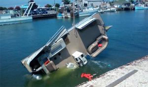 Rented Pontoon Capsizes With 15 On Board