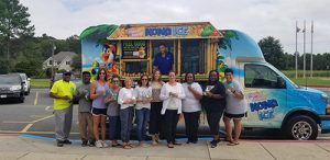 Kona Ice Truck Visits Ocean City Elementary