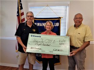 Kiwanis Club Donates To Worcester GOLD
