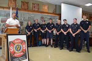Partners In County’s First Safe Station Recognized