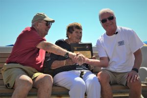 Long-Time Resort Visitors Presented Key To The City