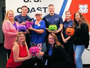 American Legion Auxiliary Present Halloween Goodies To Coast Guard Station Ocean City For National “Make A Difference Day”