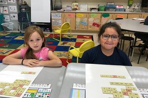 Ocean City Elementary Second Graders Work On Building Words