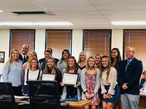 Decatur Girls’ Lacrosse Honored By Board Of Ed.