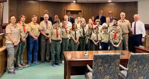 Outstanding Eagle Scout Honored