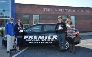 Sperry And Catrino Named Premier Driving School Athletes Of The Month