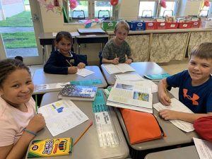 Ocean City Elementary Third Graders Learn About Physical Features, Climate, Resources While Making Brochures