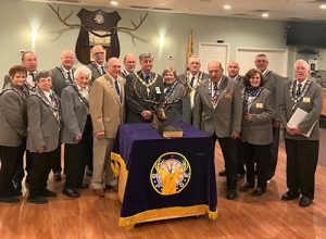 State Elks Association Members Meet With Local Elks Lodge