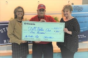 Kiwanis Donate $500 To  Decatur Middle Builders Club