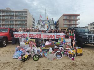 OC Jeep Club Holds 3rd Annual Toys For Tots Drive