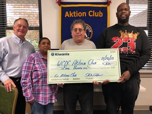 Kiwanis Donates To Aktion Club