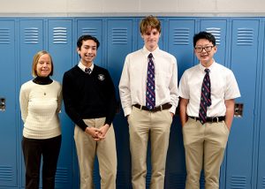 Worcester Prep Places Third AT High School Mathematics Competition