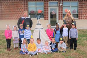 Ocean City Elementary Pre-K Celebrate Thanksgiving In Classroom Feast