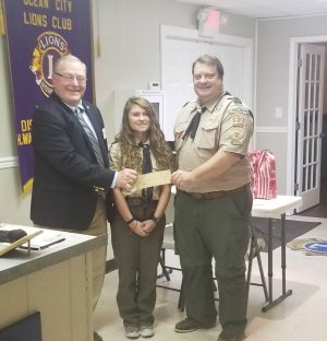 OC Lions Donate To Scout Troop 621