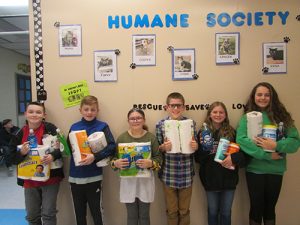 BIS Students Collect Supplies For Worcester Humane Society