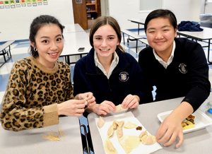 Worcester Students Learn To Make Dumplings In Mandarin Language Class