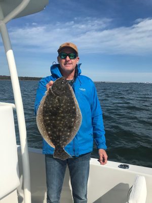 First Flounder of Season Caught Off OC