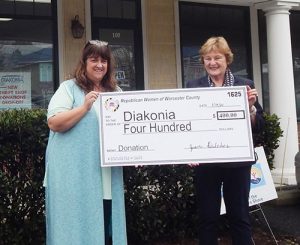 Worcester Republican Women Donate $400 To Diakonia