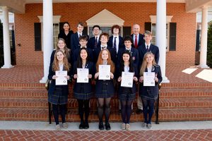 International Thespian Society Inducts  13 Worcester Prep Studenst