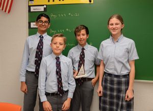 Worcester Prep MATHCOUNTS Team Compete In Regional Competition