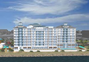 Hotel Developer Seeks More Time  For Bayside Boardwalk Funding; Cambria Planning To Open This Summer