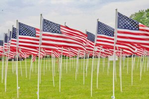 Flags For Heroes To Honor Vets, Pandemic Front Line Workers