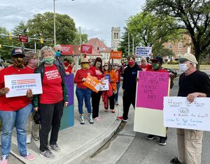 Maryland Moms Demand Action Hold Rally Outside Salisbury Gov’t. Office Building In Protest Of Second Amendment Preservation Resolution