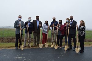 Airport Water Main Extension Breaks Ground